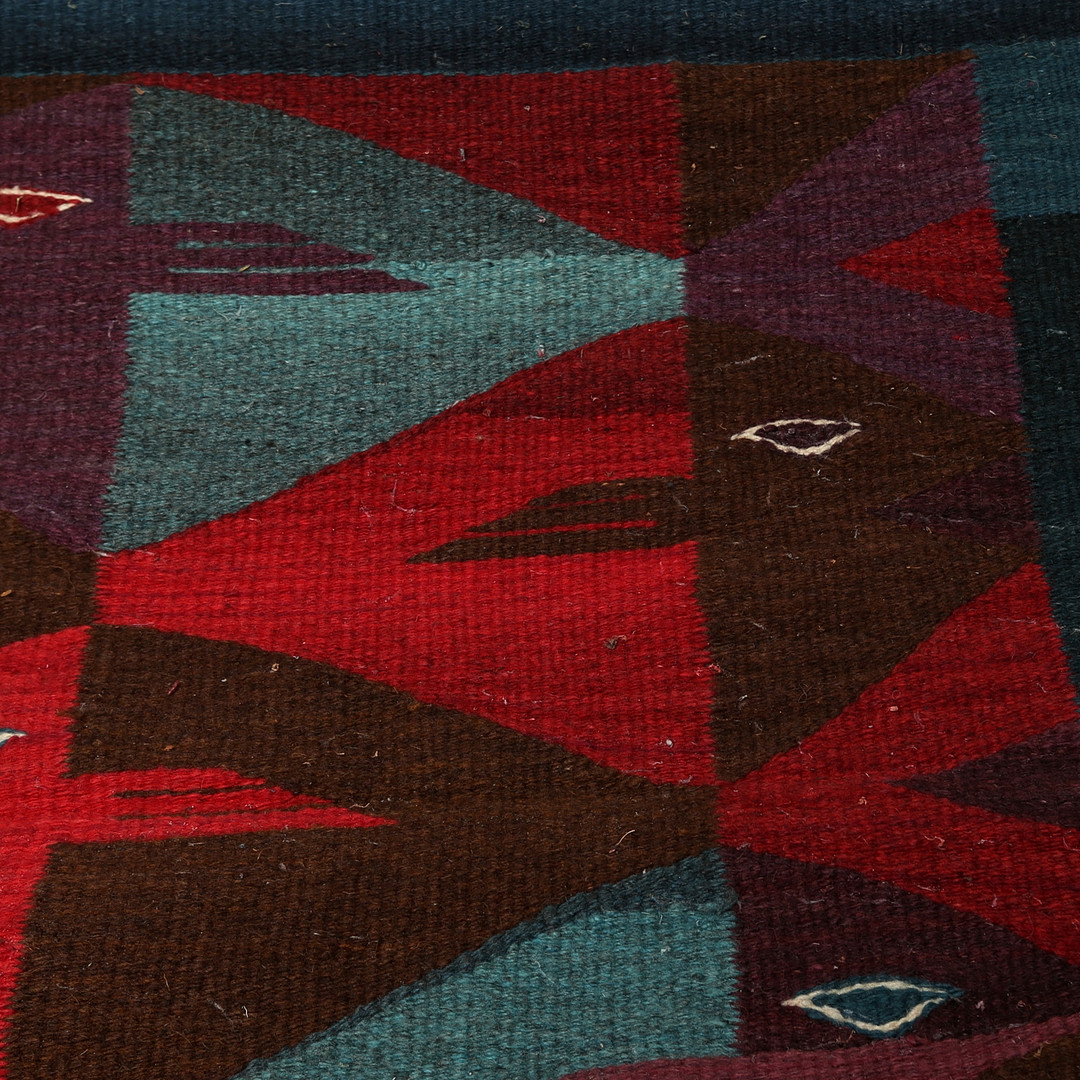 VÄGGVÄVNAD, 92 cm x 60 cm.