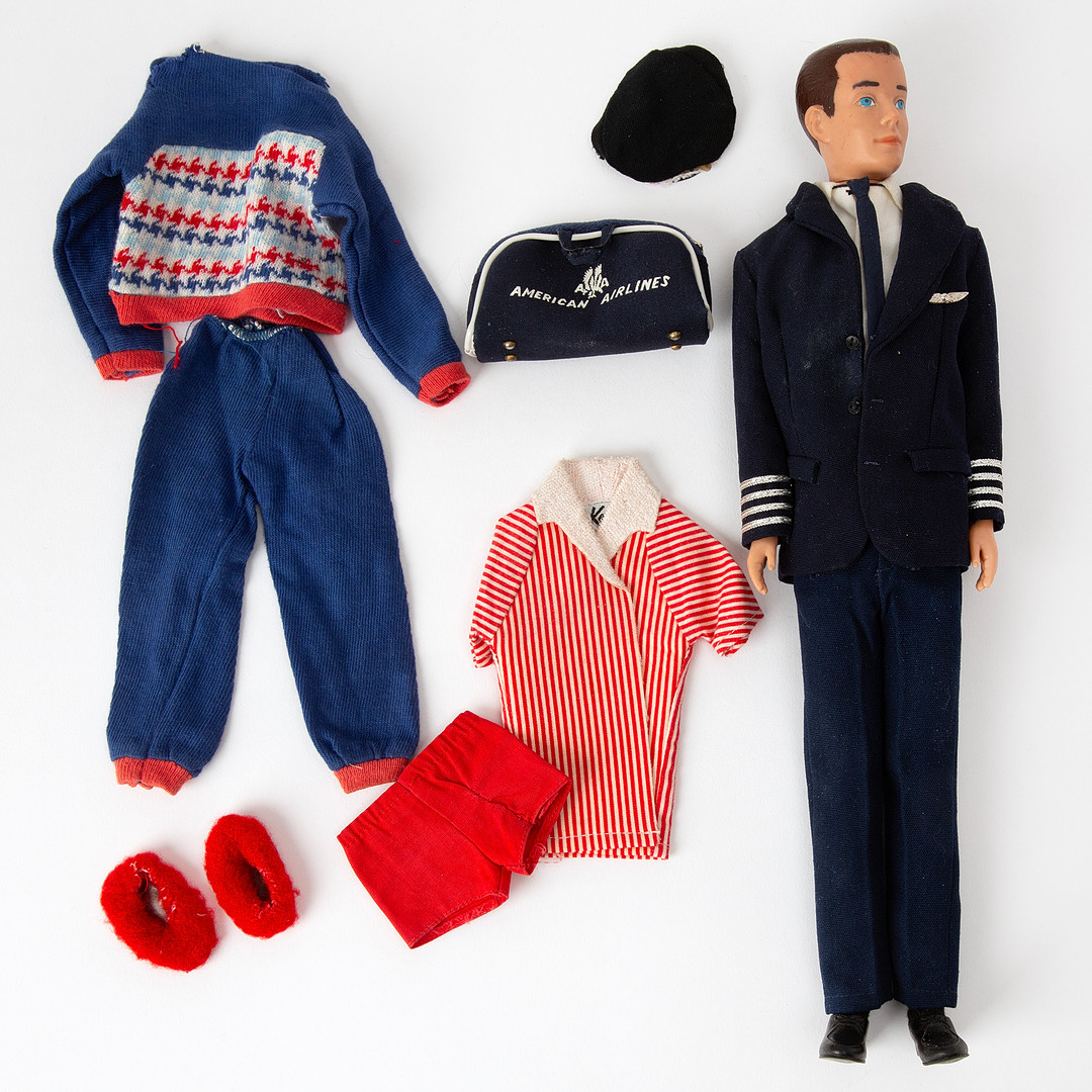 MATTEL INC. Kendocka, American Airlines, 1960-tal.