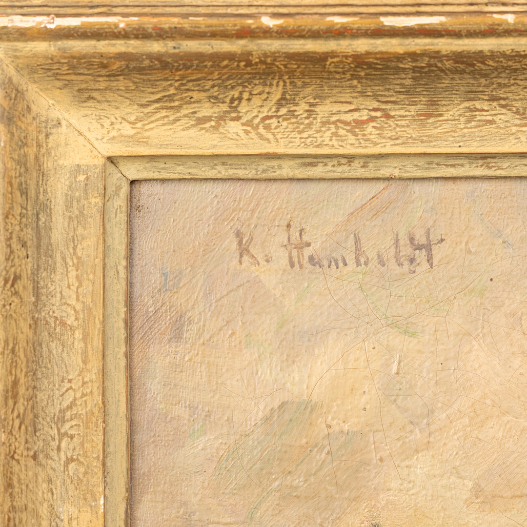 KARL HUMBALDT (TYSKLAND, 1882-?). Stilleben, olja på duk, signead.