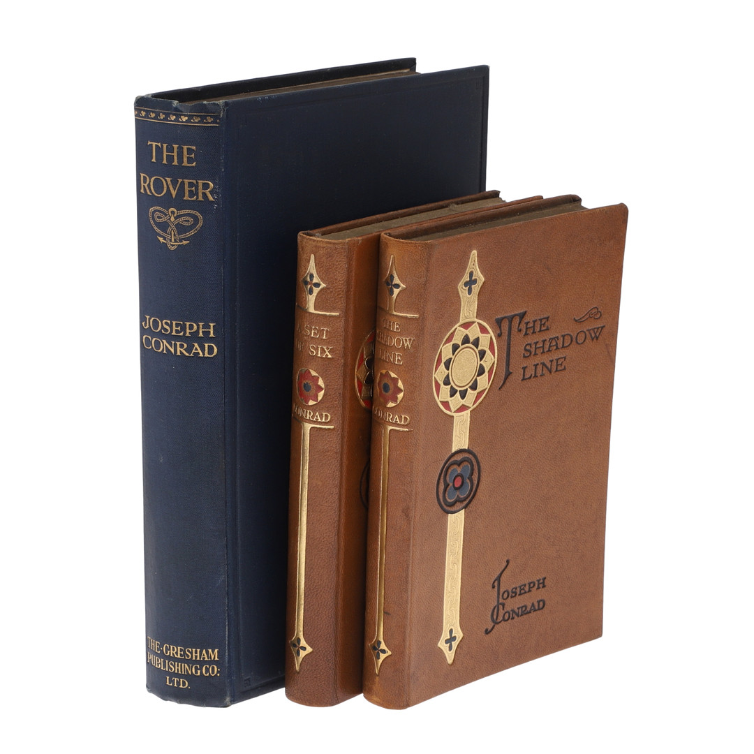 JOSEPH CONRAD. The Rover, 1925; The Shadow Line, 1926; A Set of Six, 1926.