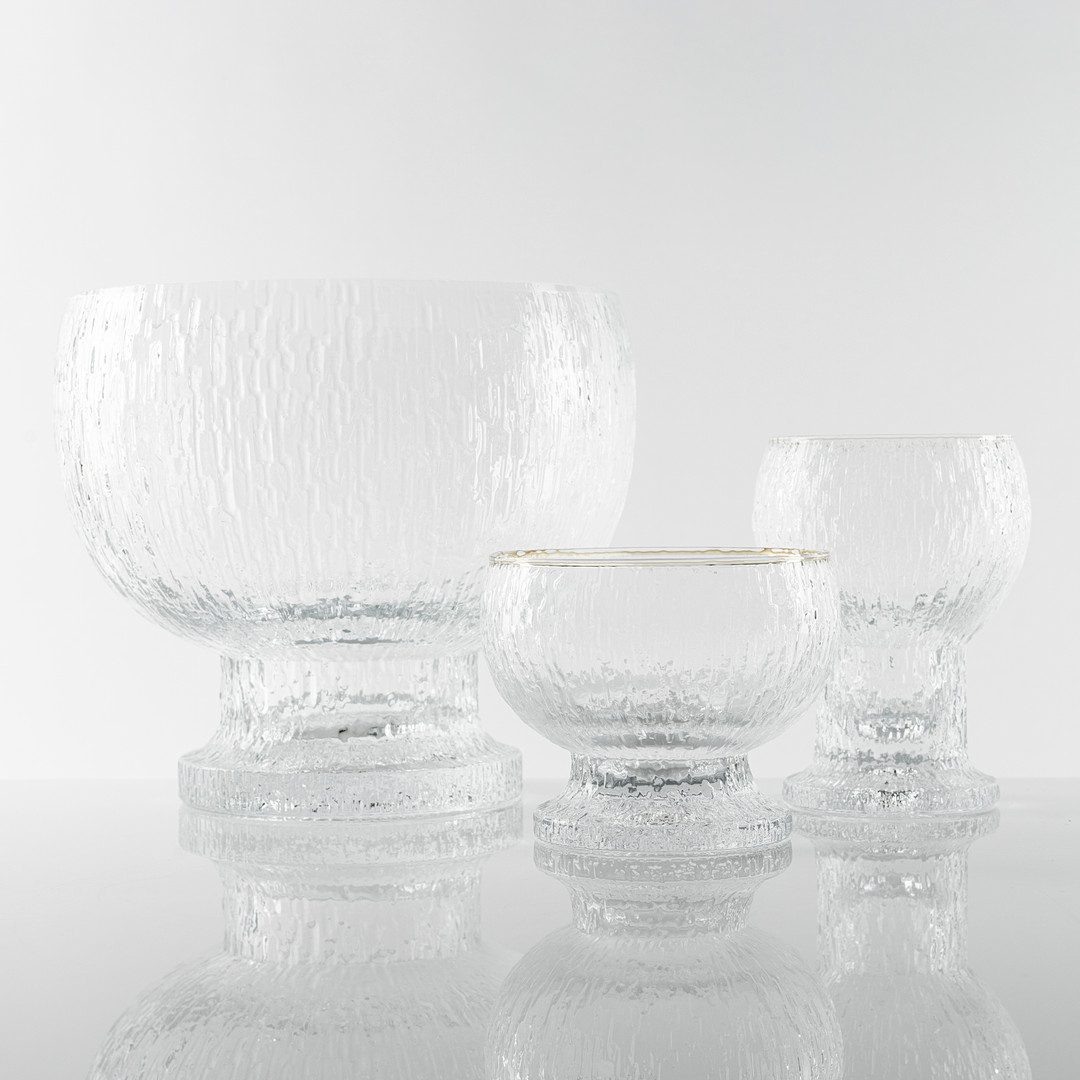 TIMO SARPANEVA. Servisdelar, 13 st, "Kekkerit", Iittala, Finland, 1900-talets andra hälft.