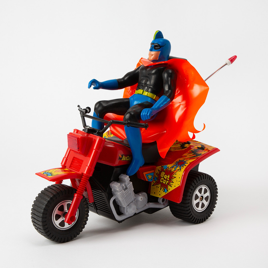 CHUAN-SHIN TOYS. "Streetbat", actionfigur, plast, 1980-tal.