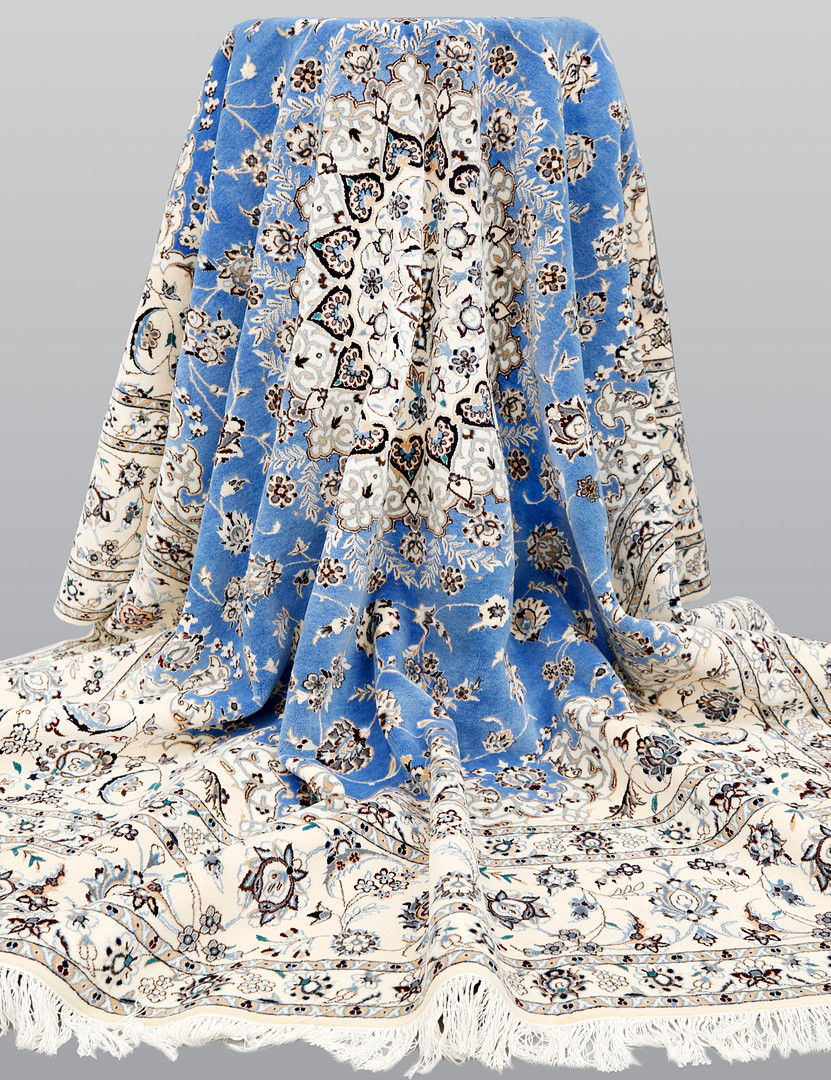 MATTA. Nain part silk s.k 6LAA ca 1.000.000 knutar / kvm, 256 x 257 cm.