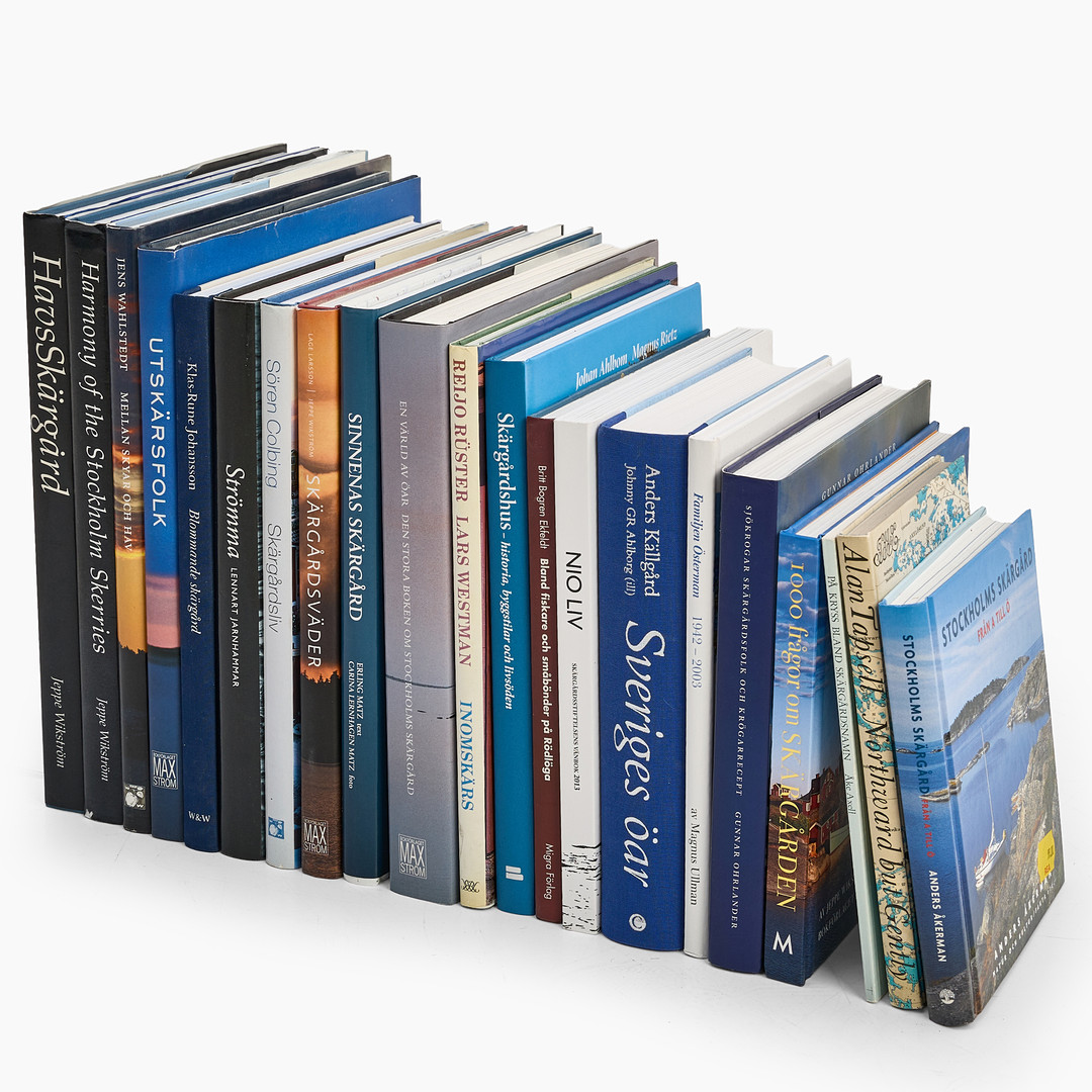 SKÄRGÅRDSLITTERATUR, 20 vol, 19/2000-tal.