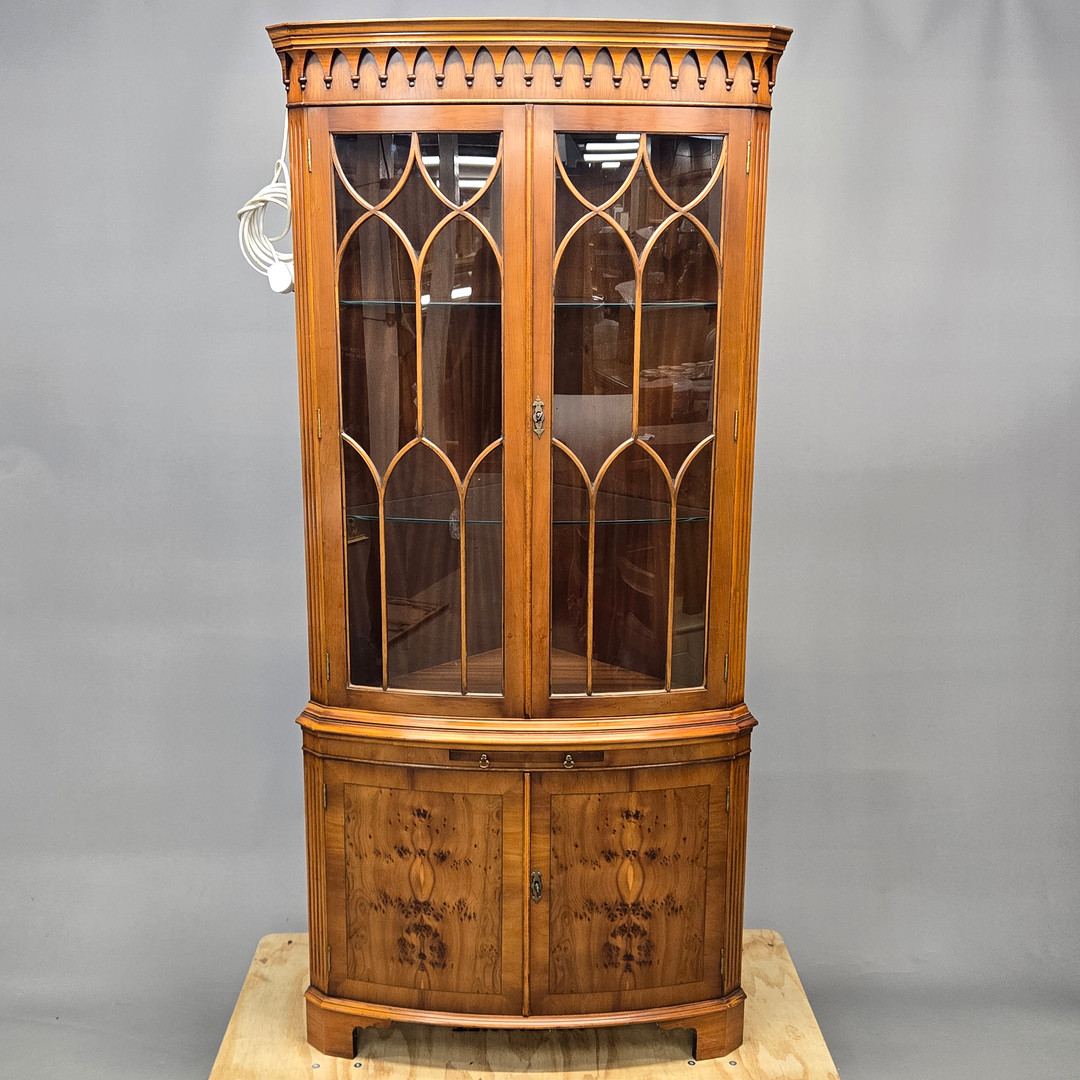 REPRODUX CORNER CABINET.