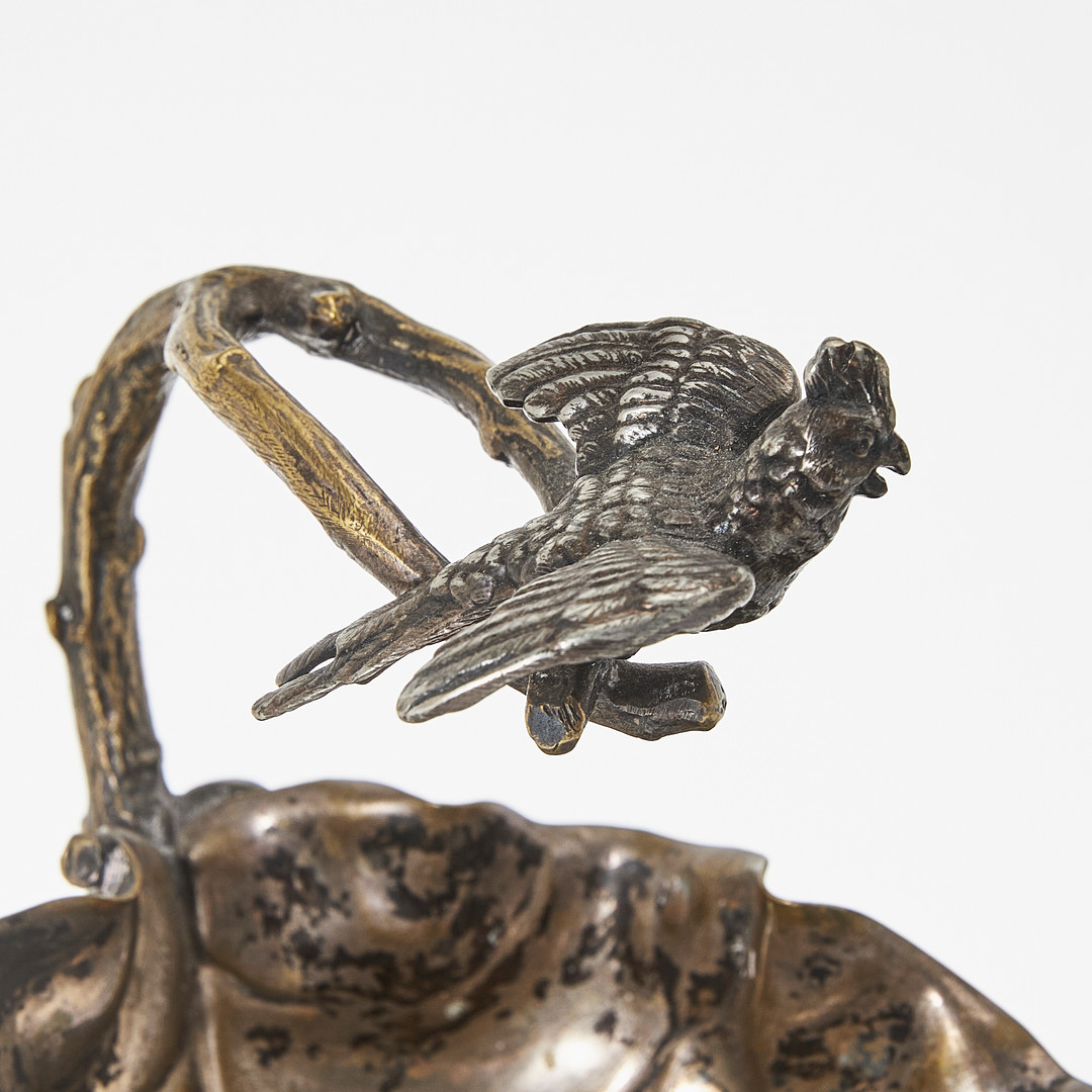 SKÅL, nysilver, 1800-talets slut.