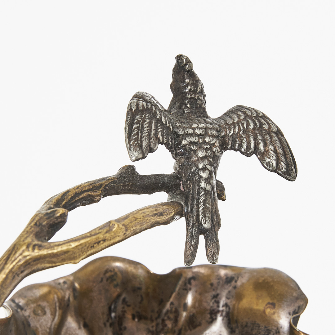 SKÅL, nysilver, 1800-talets slut.
