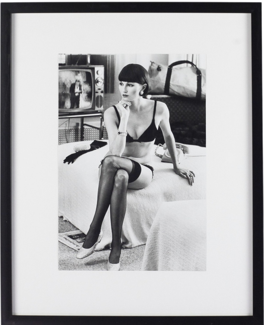 HELMUT NEWTON. Offsettryck, efter "Fashion, American Vogue, New York 1972".