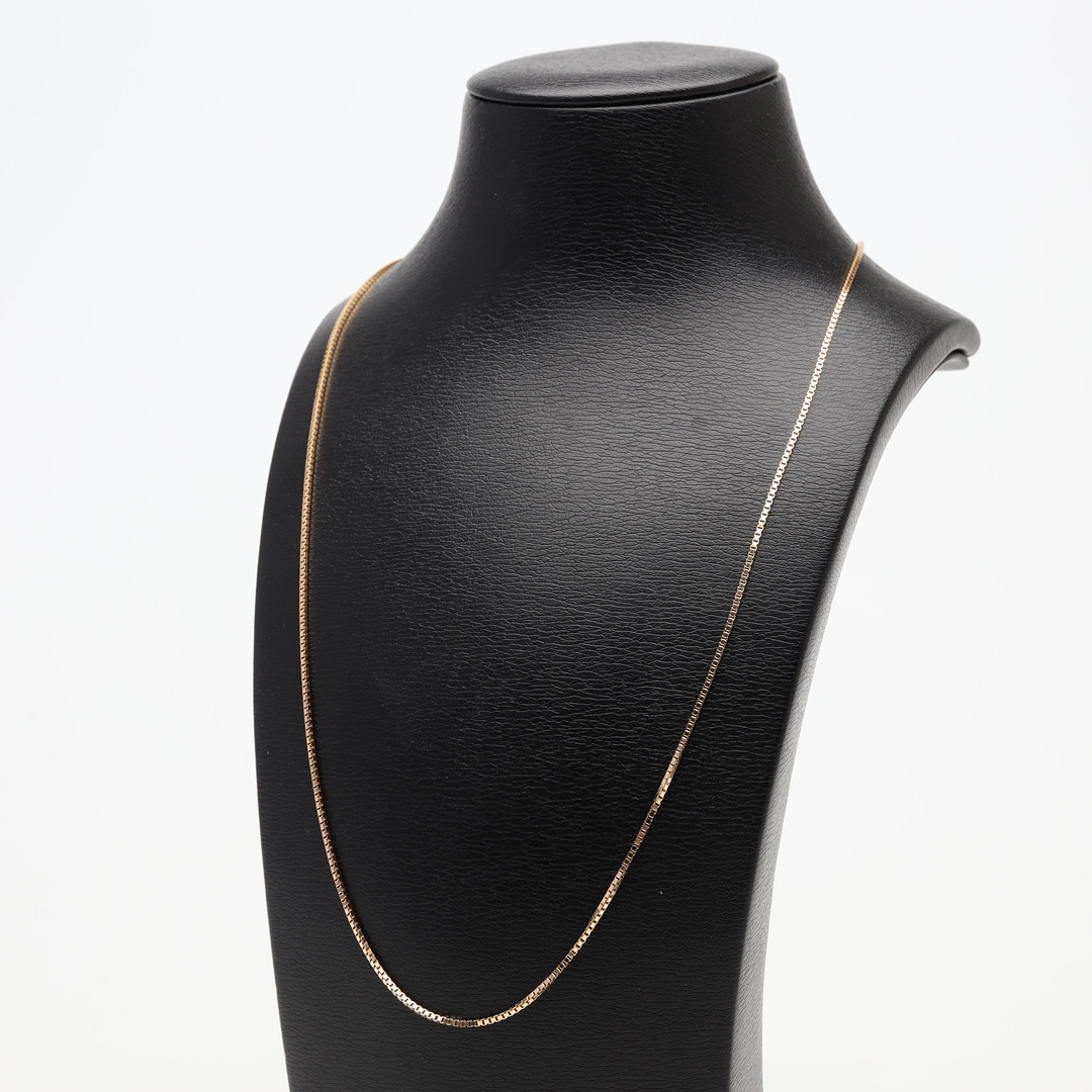 KEDJA, venezia, 18K guld, vikt ca 6,8 gram.