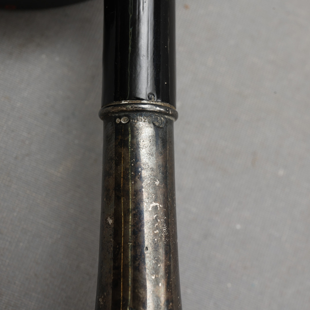SPATSERKÄPP, Silver/trä.