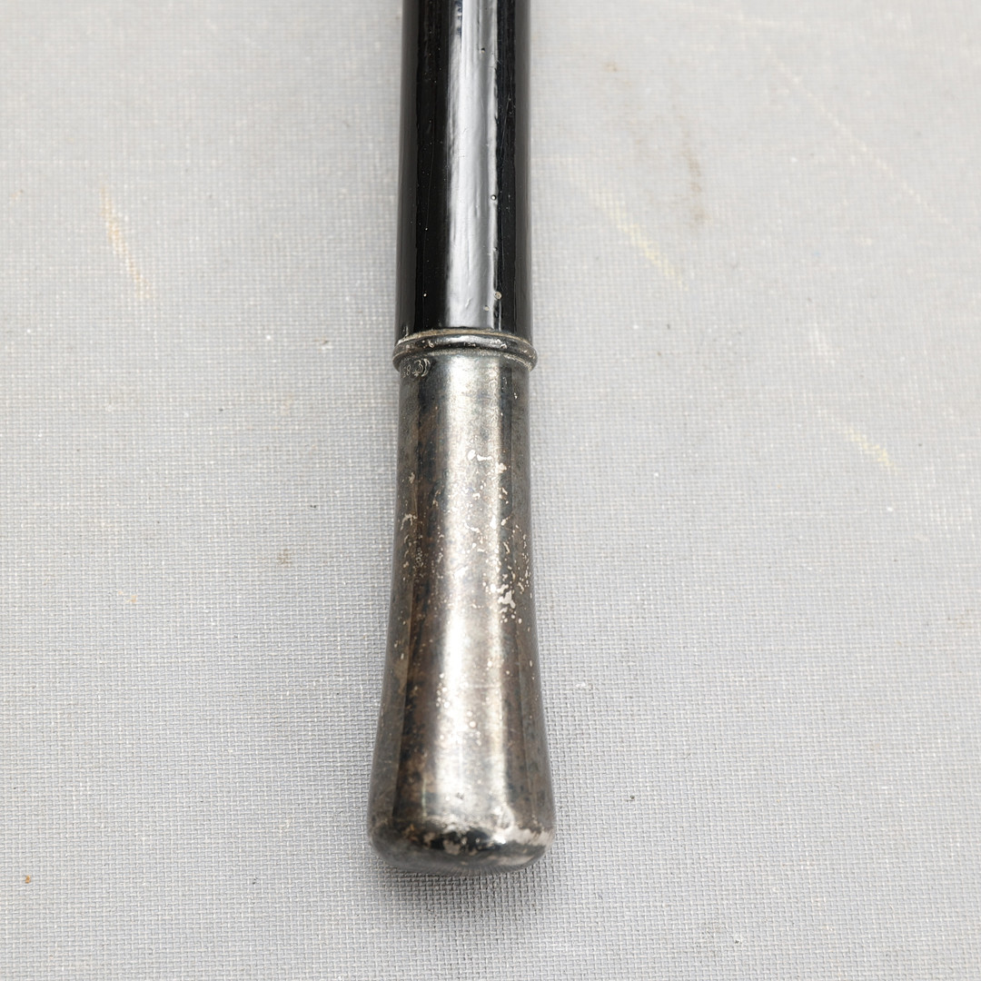 SPATSERKÄPP, Silver/trä.