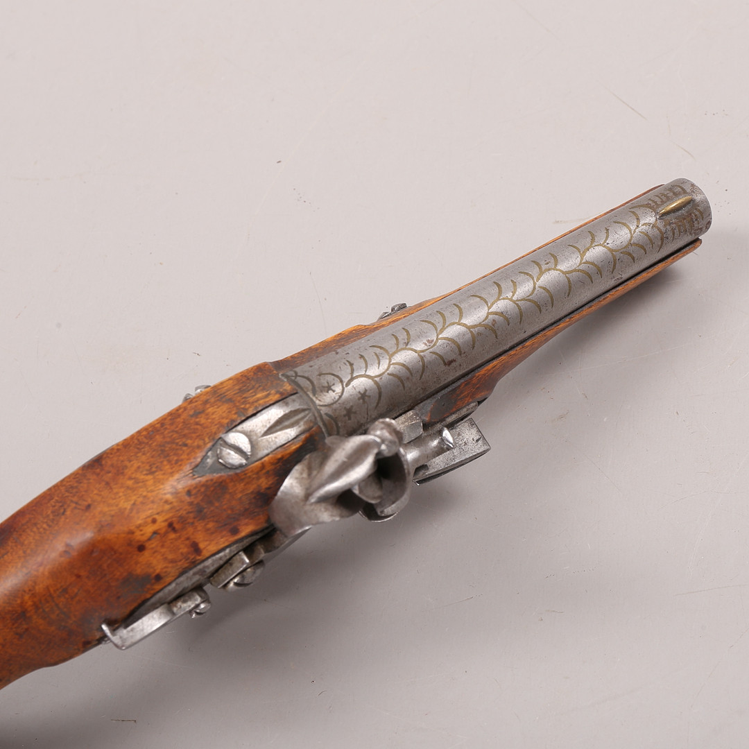 FLINTLÅSPISTOL, 1700-tal.