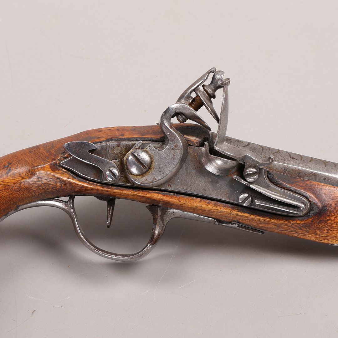 FLINTLÅSPISTOL, 1700-tal.