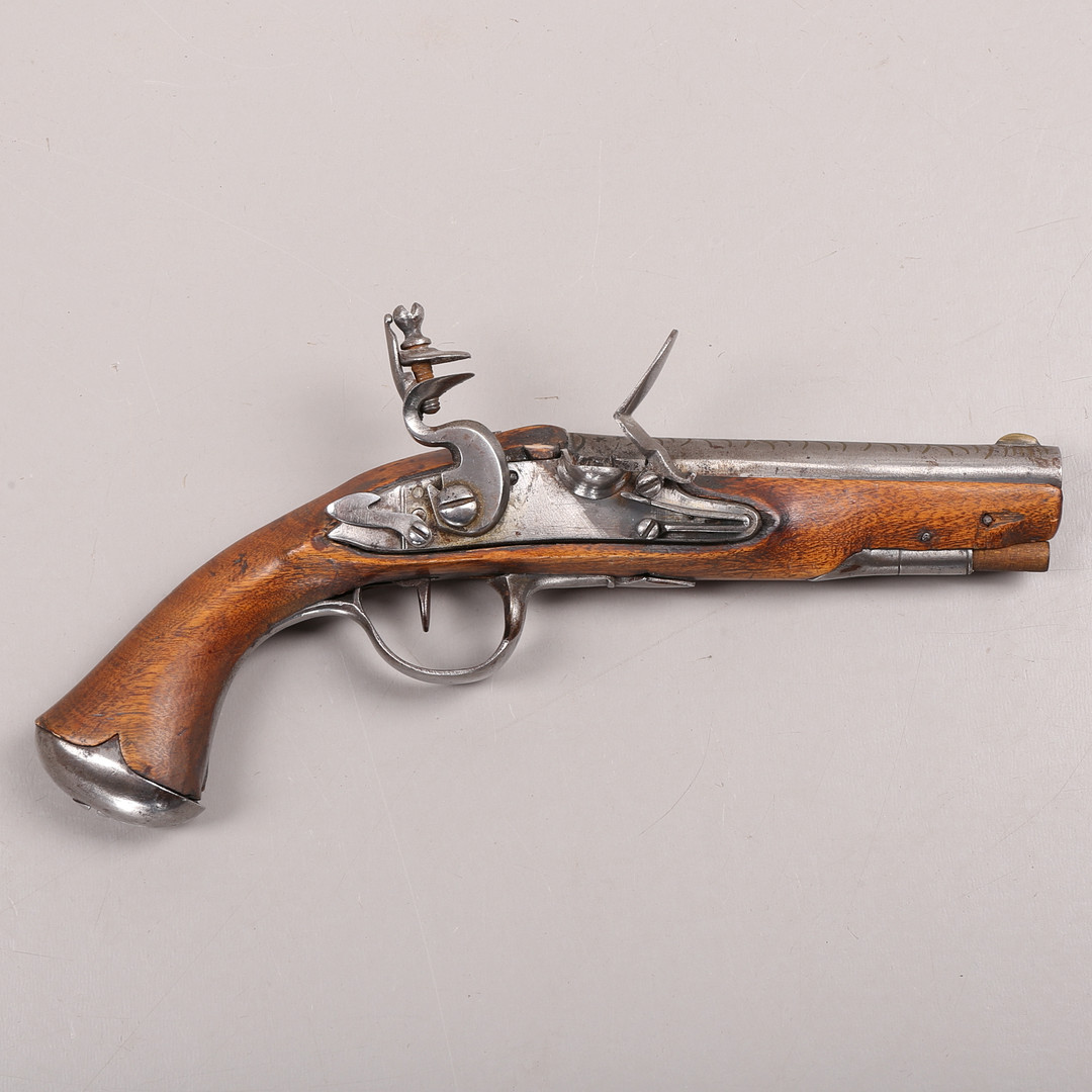 FLINTLÅSPISTOL, 1700-tal.