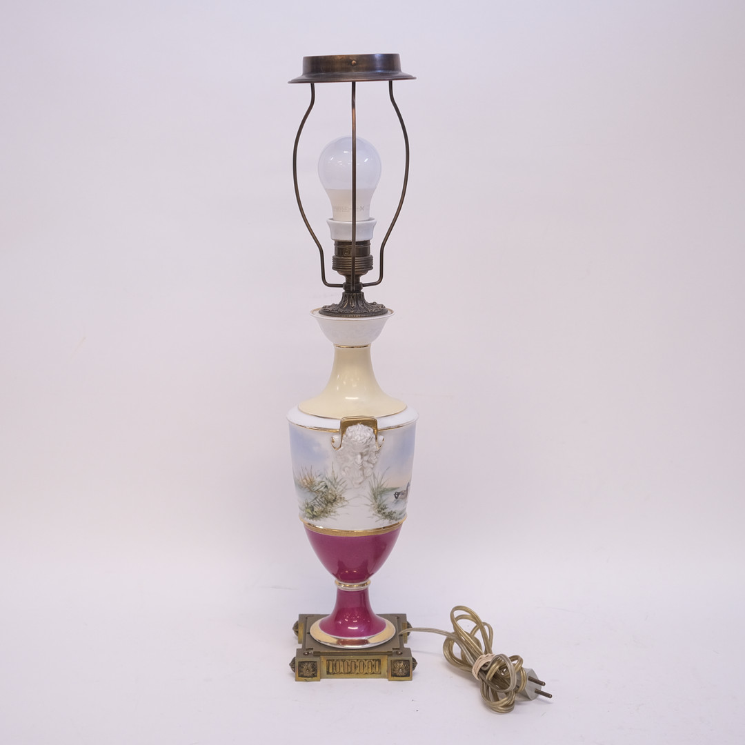 BORDSLAMPA, 1900-TALETS FÖRSTA HÄLFT, MÖJLIGEN FRANKRIKE.