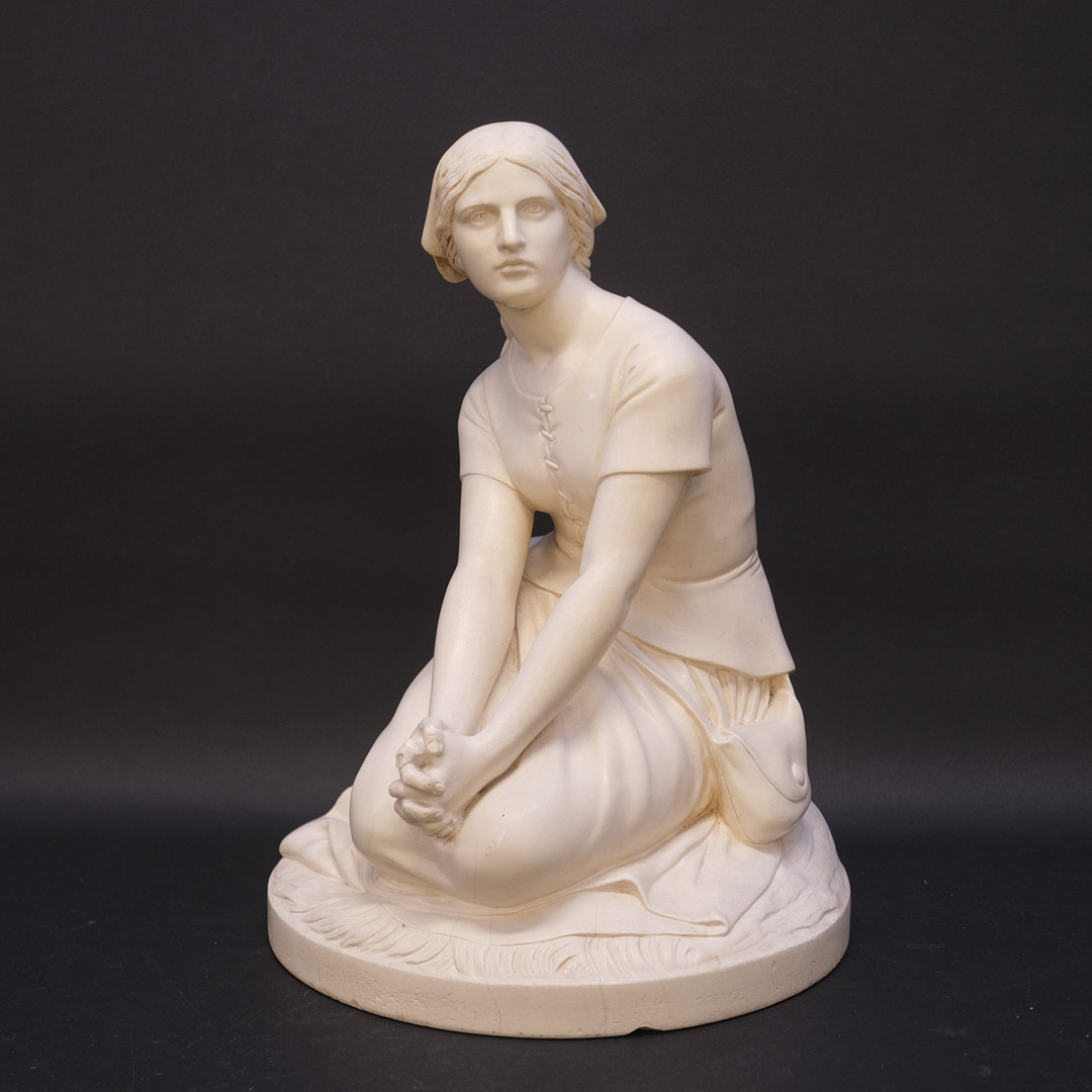 HENRI CHAPU. EFTER. SKULPTUR, JEANNE D'ARC, KONSTMASSA, HANS CHRISTIAN BRIX.