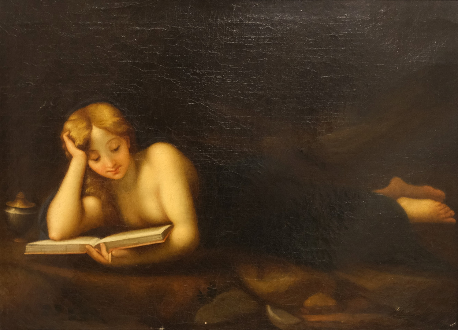 OKÄND KONSTNÄR, EFTER ANTONIO DA COREGGIO, MARIA MAGDALENA.
