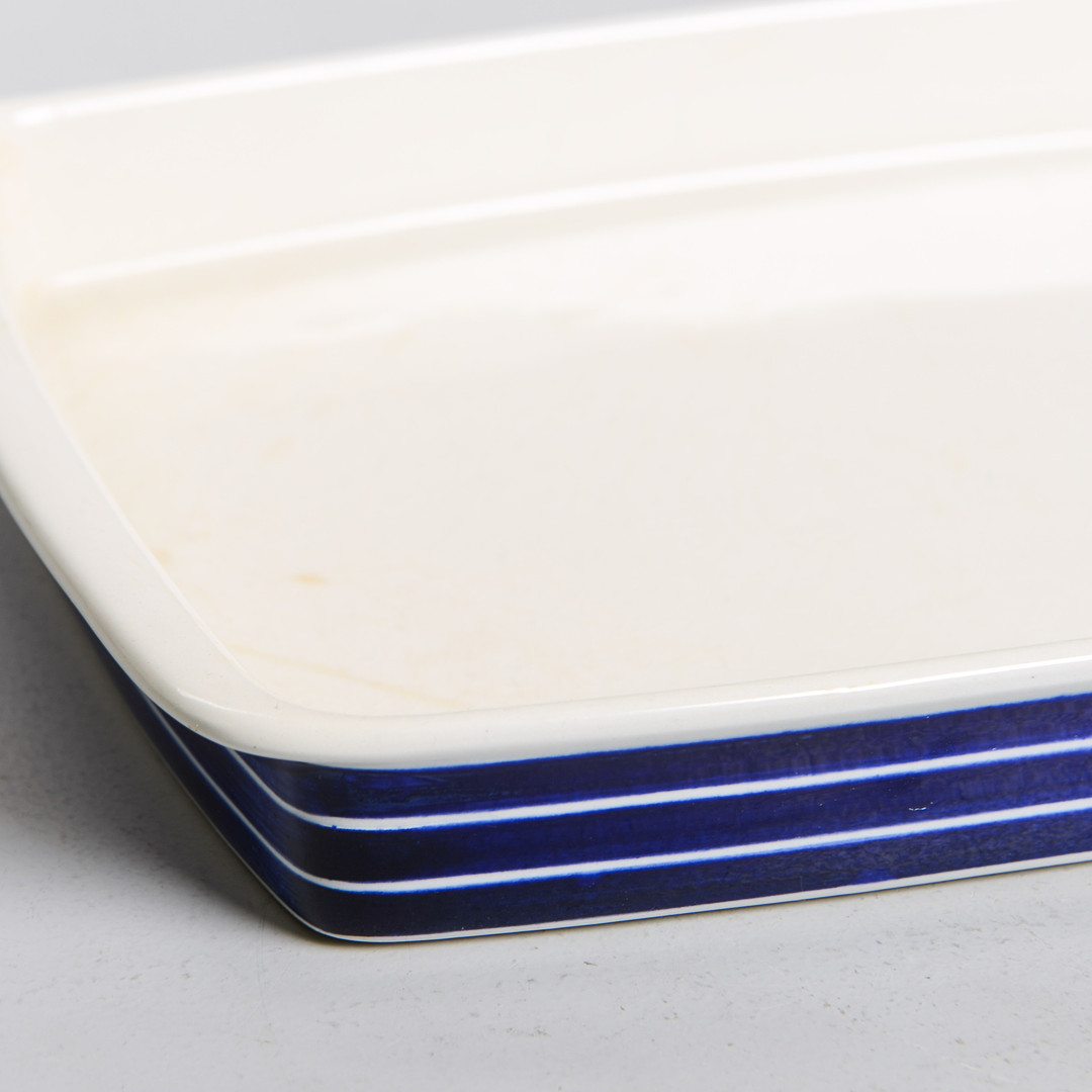 STIG LINDBERG. "Cordon Bleu", serveringsfat & potatisskål, 2 st, Gustavsberg, 1966.