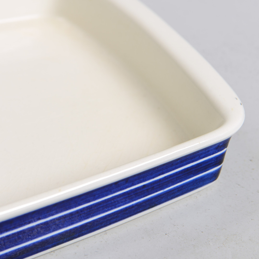STIG LINDBERG. "Cordon Bleu", serveringsfat & potatisskål, 2 st, Gustavsberg, 1966.