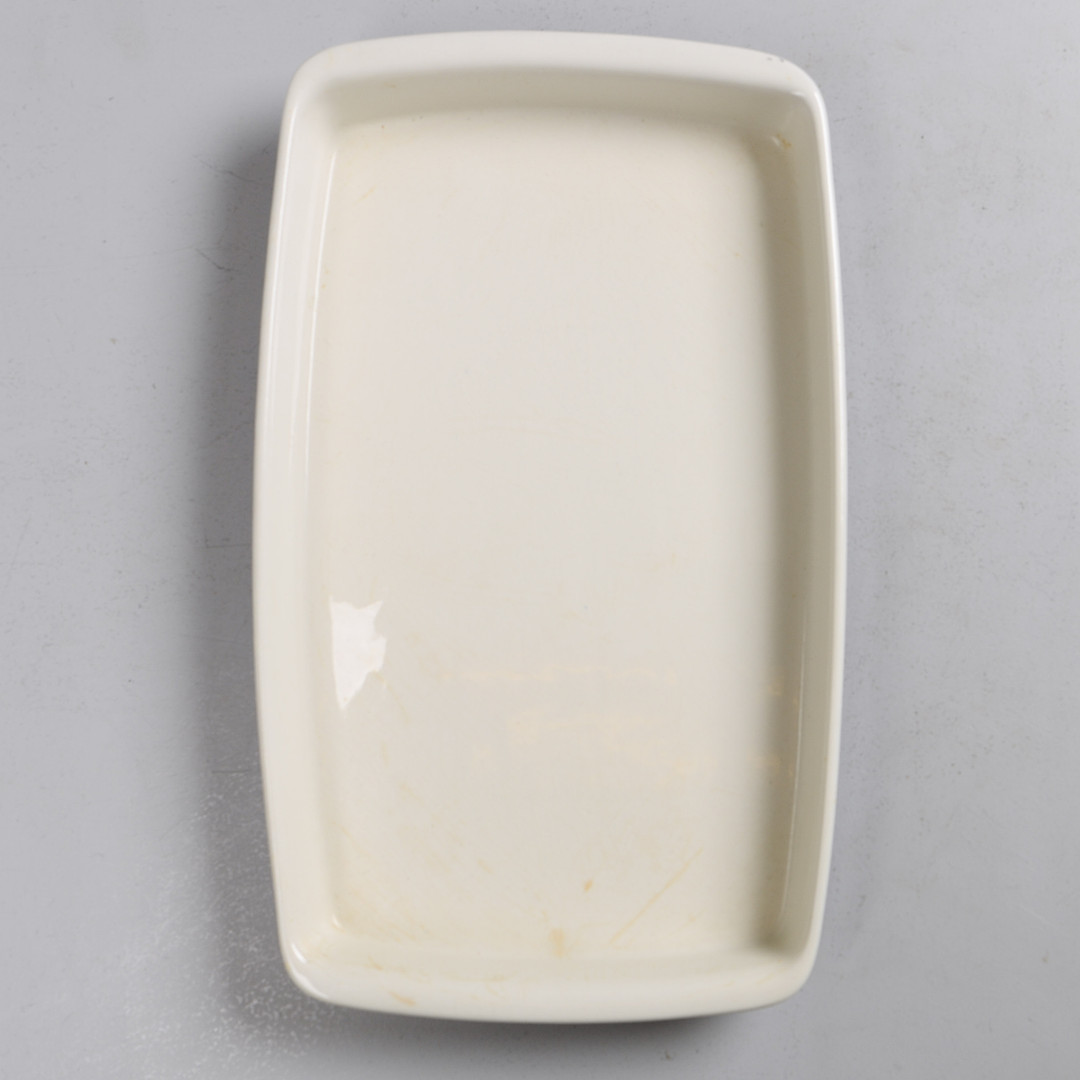 STIG LINDBERG. "Cordon Bleu", serveringsfat & potatisskål, 2 st, Gustavsberg, 1966.