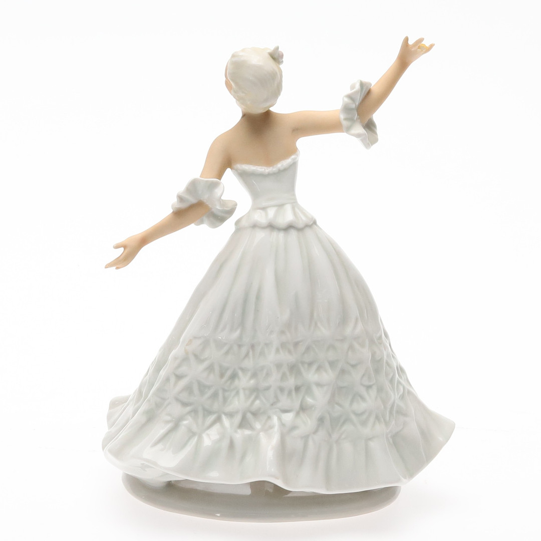 FIGURINER. 2 st. Porslin. Schaubach Kunst, Tyskland. 1900-tal.