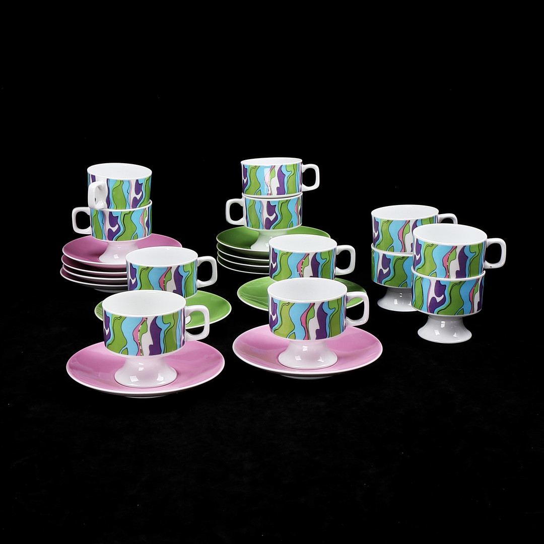 KAFFESERVIS, 24 delar, Eschenbach, Bavaria, Tyskland.