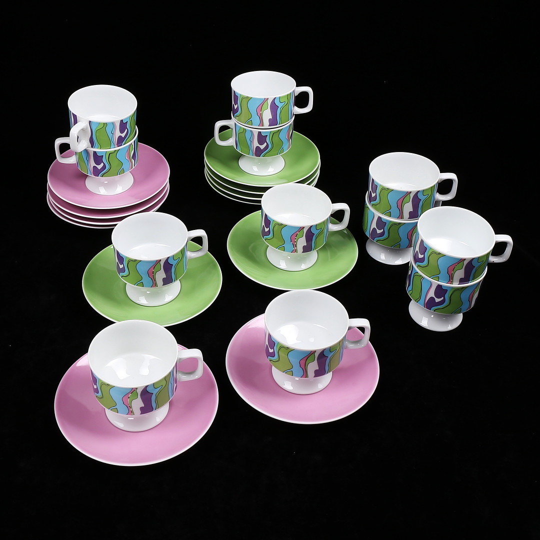 KAFFESERVIS, 24 delar, Eschenbach, Bavaria, Tyskland.