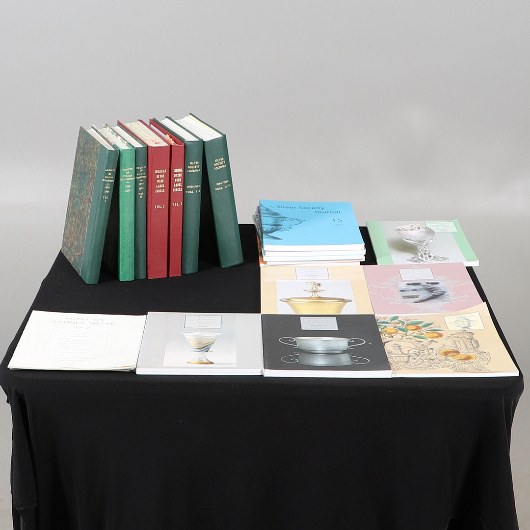 THE PROCEEDINGS OF THE SOCIETY OF SILVER COLLECTORS, THE SILVER SOCIETY JOURNAL & THE JOURNAL OF THE WINE LABEL CIRCLE.