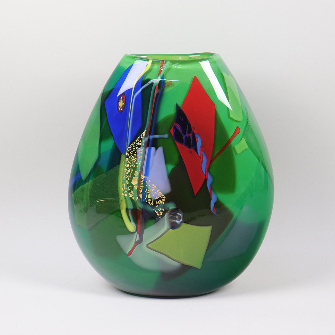 JAN-ERIK RITZMAN. vas i glas, unik, Transjö.