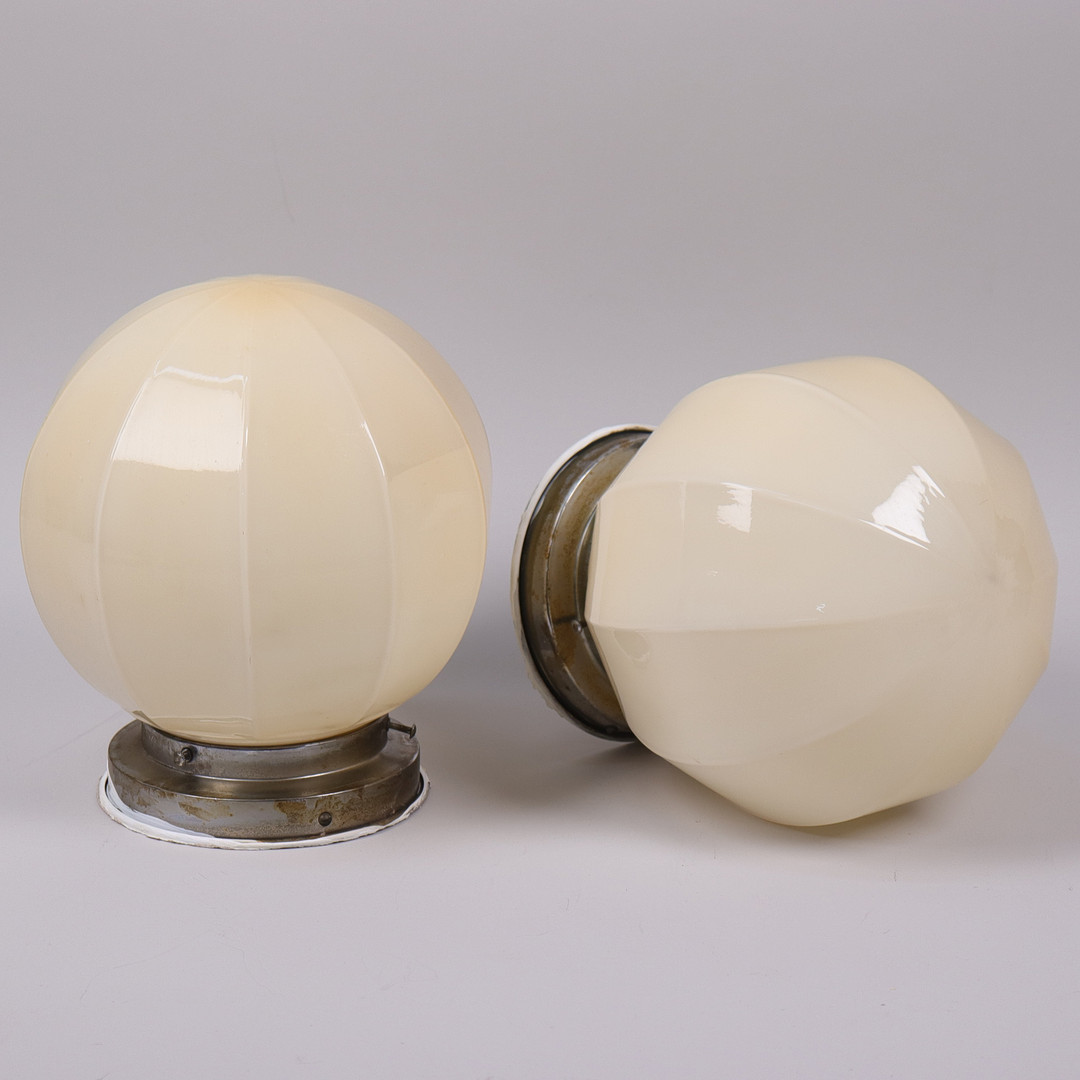TAKLAMPOR, funkis, 1930-tal, 1 par.