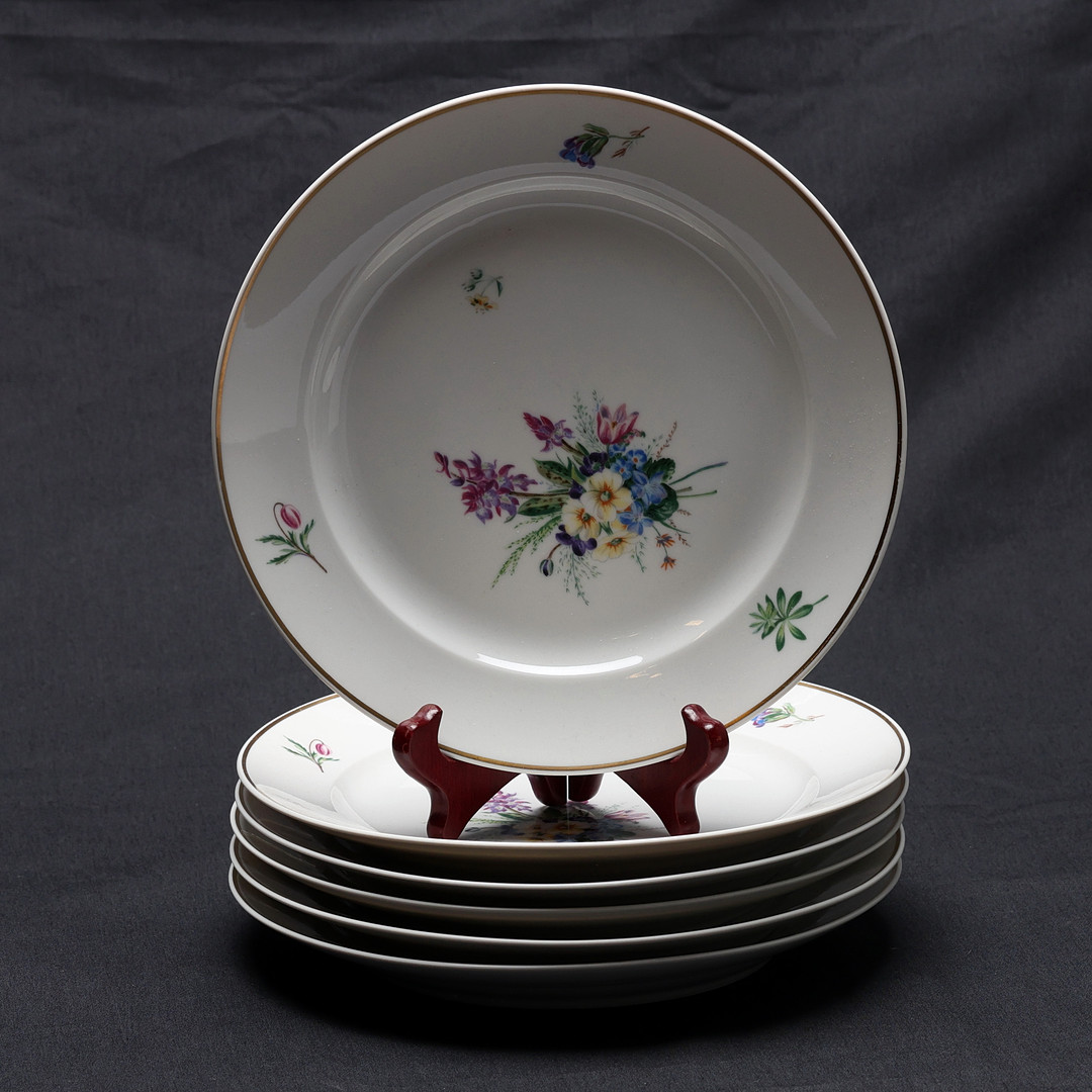 SERVISDELAR. 11 delar, "Primavera", Royal Copenhagen, 1890-1973, 2.a sortering.