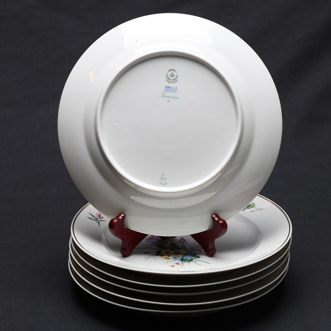 SERVISDELAR. 11 delar, "Primavera", Royal Copenhagen, 1890-1973, 2.a sortering.