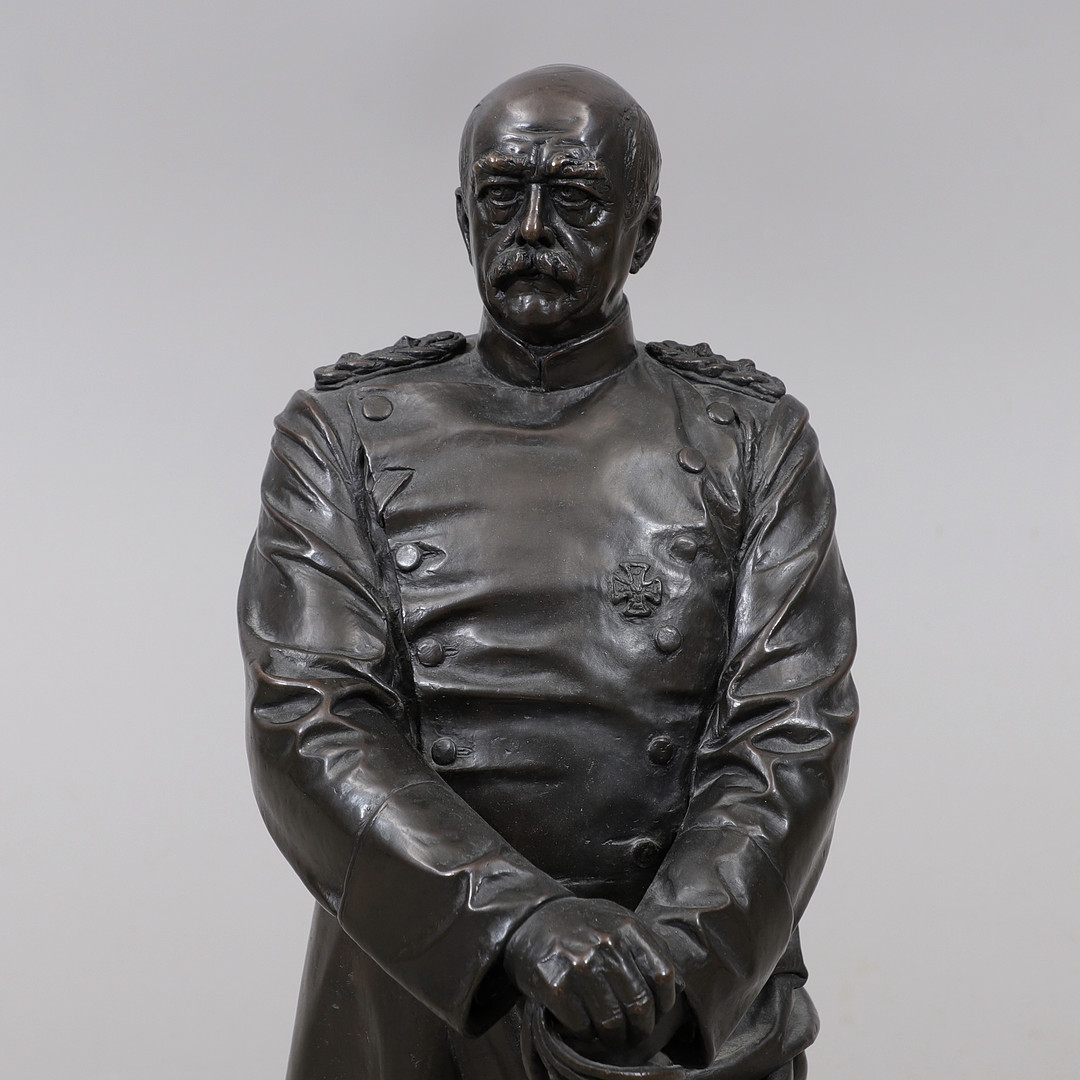 WILHELM HAVERKAMP. Skulptur, metall, 1895.