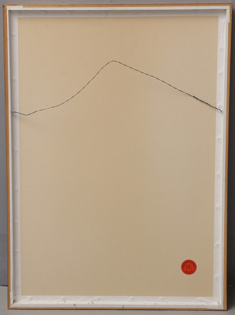 EINAR JOLIN. Färglitografi, signerad och numrerad 199/360.