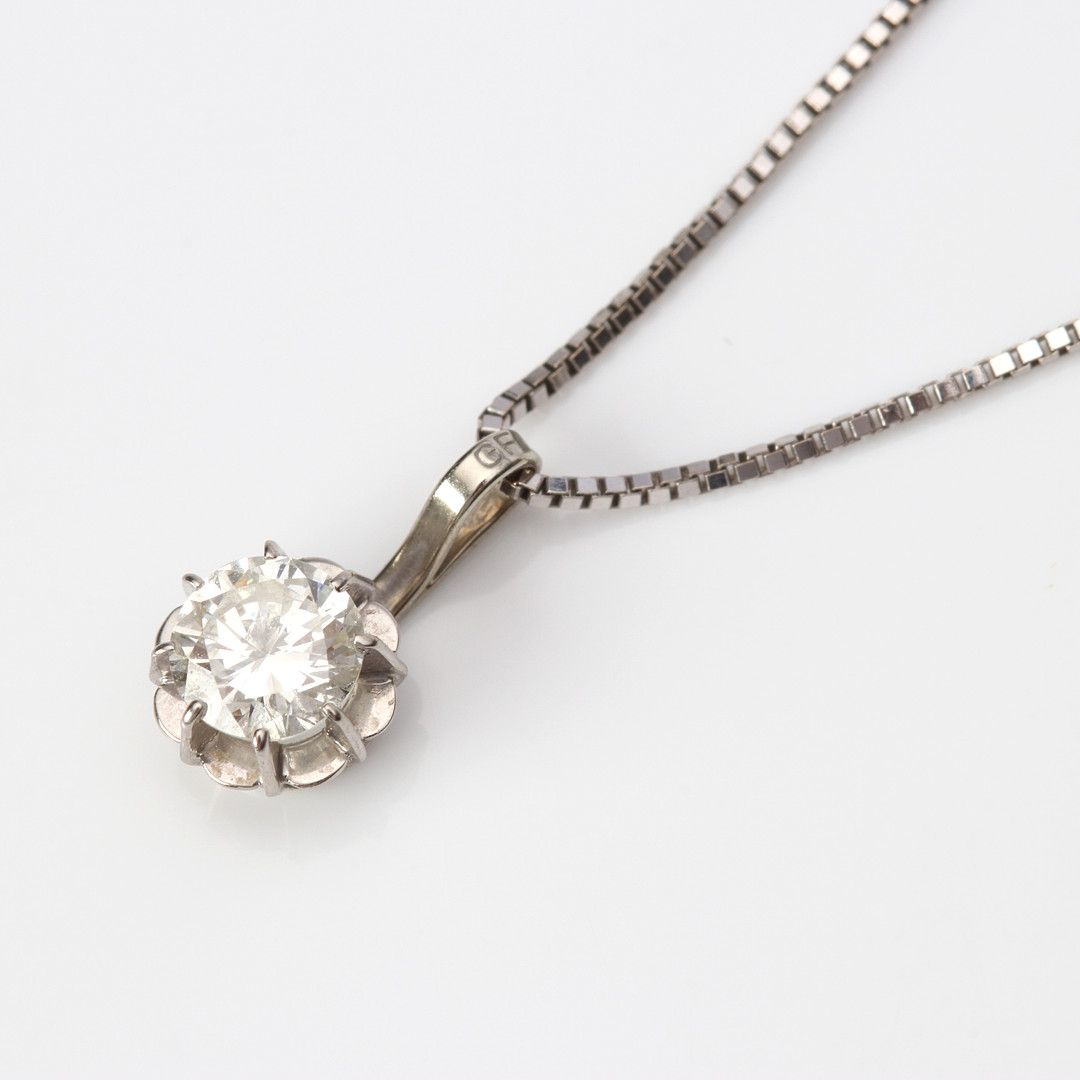 DIAMANTHÄNGE 18K ca 0,40 ct.