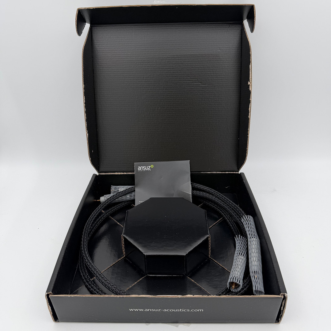 KABLAR, 1 par, Ansuz Acoustics, Danmark, modell Signalz A2, RCA-RCA, 1.0 m.