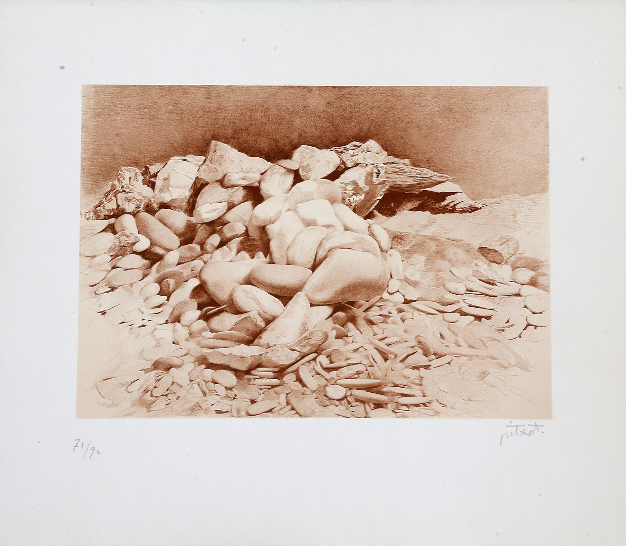 ANTONI PITXOT. Composition.
