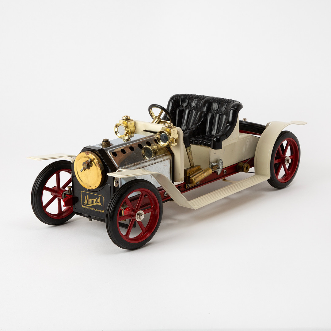MAMOD. "Steam Roadster, ångbil, England, 1900-talets senare del.
