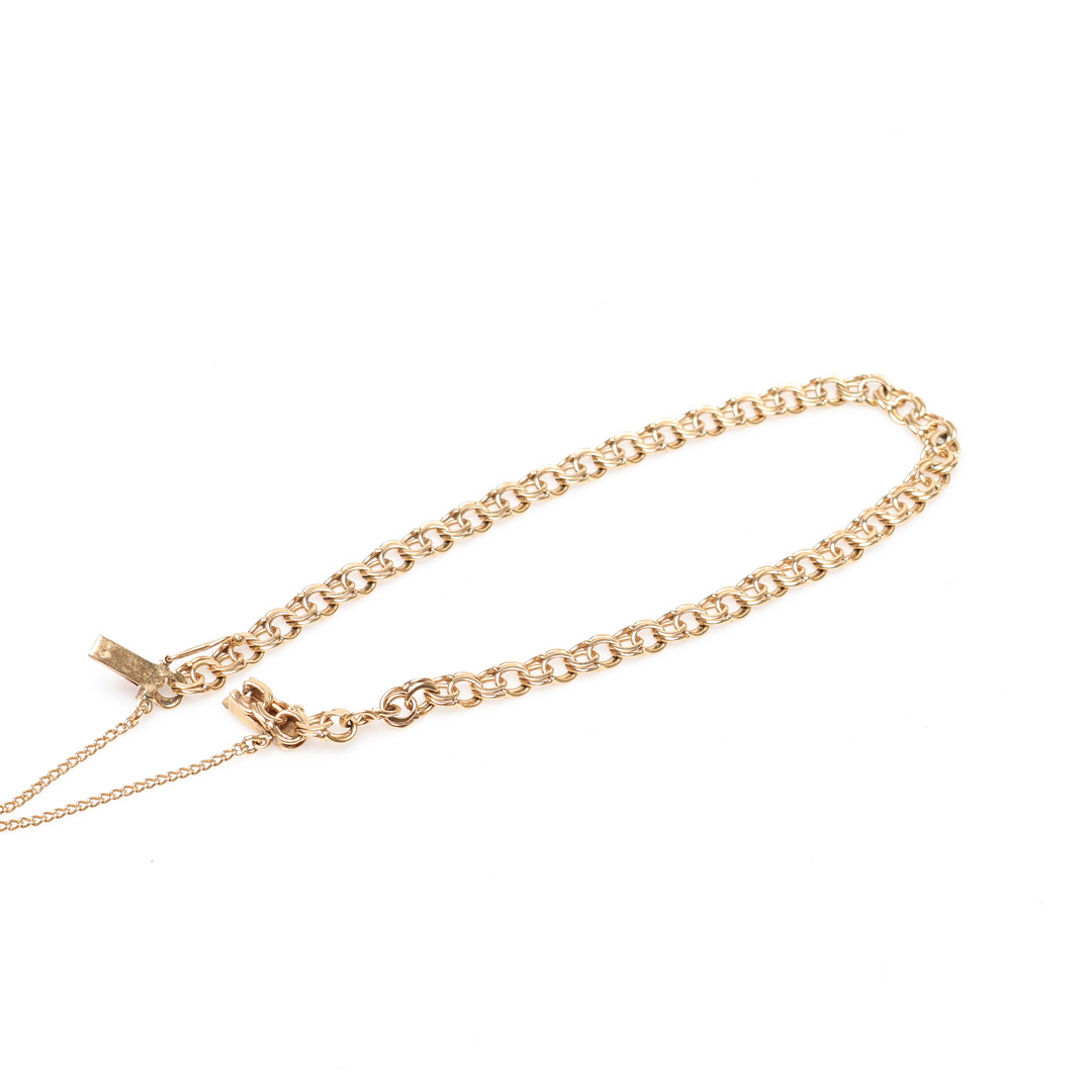 ARMBAND, bismarckslänk, vikt ca 5.5gram.