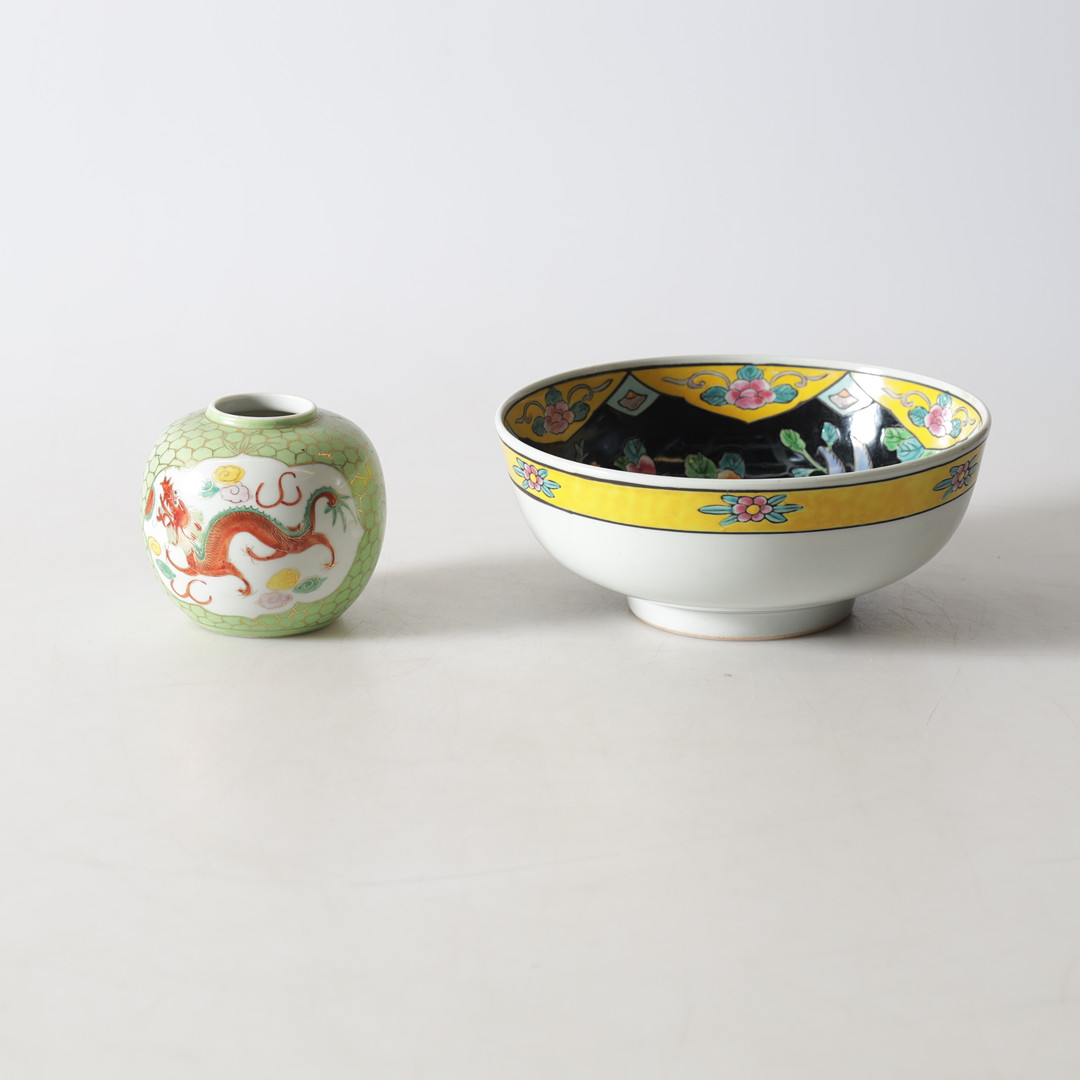 SKÅL, samt bojan, porslin, Kina & Japan.