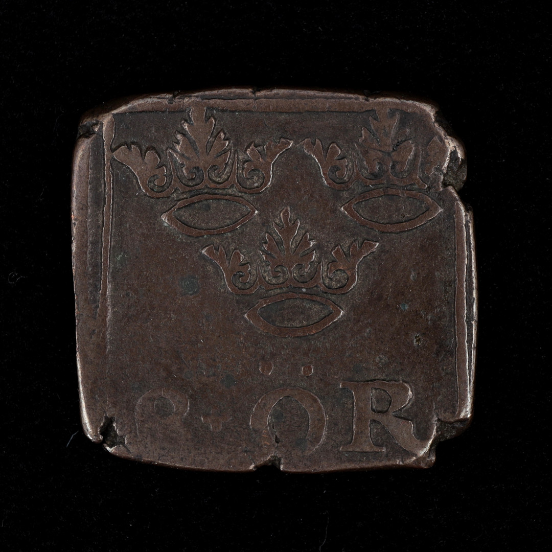 MYNT, klipping, 8 öre, Sverige, 1591.