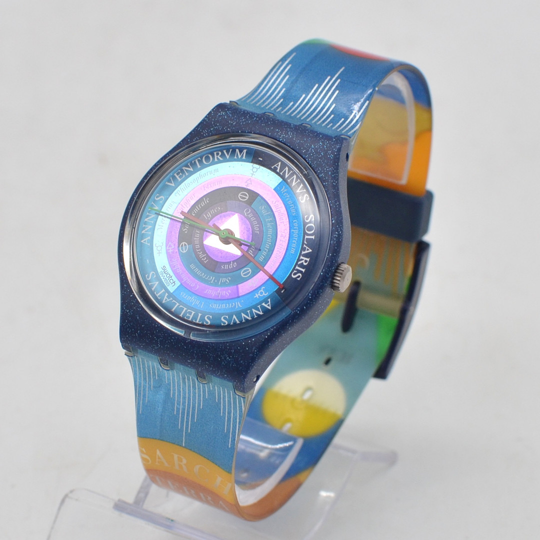 SWATCH, TAROT, GN131, ARMBANDUHR, 1993, QUARZWERK, WASSERDICHT BIS 3 BAR.