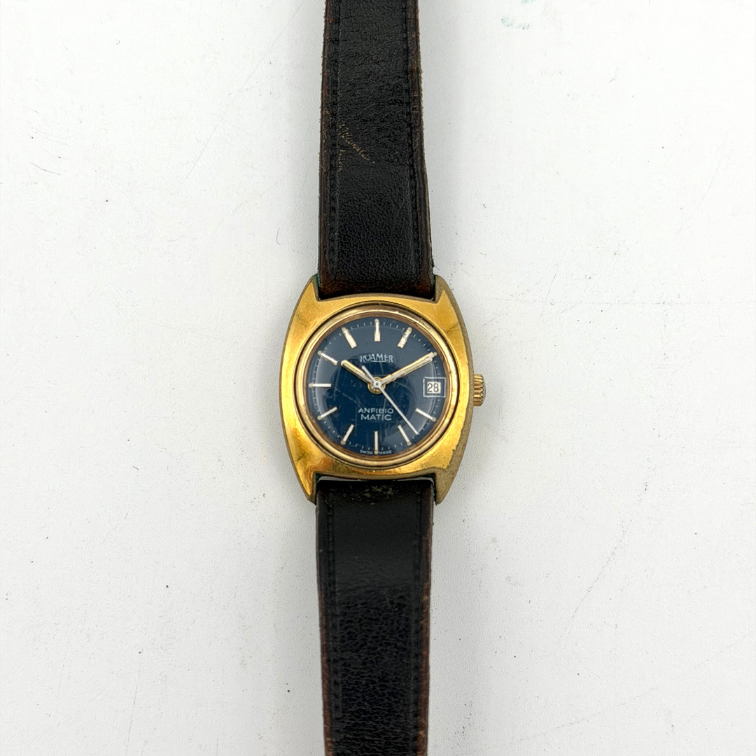 ROAMER ANFIBIO MATIC, armbandsur, 1960/70-tal, automatic, gulddouble´.