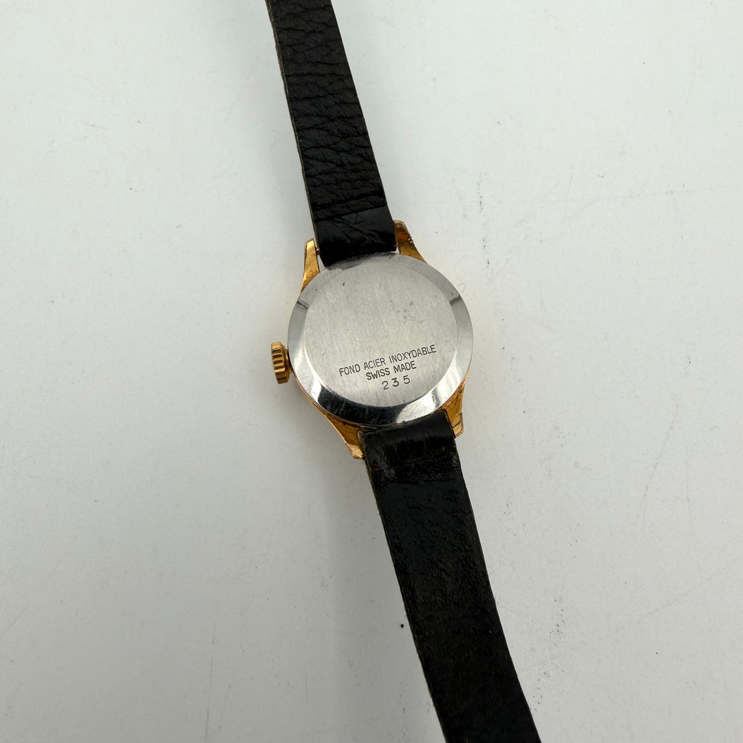 CRISTAL WATCH, armbandsur, 1960-tal, manuell, gulddouble´.