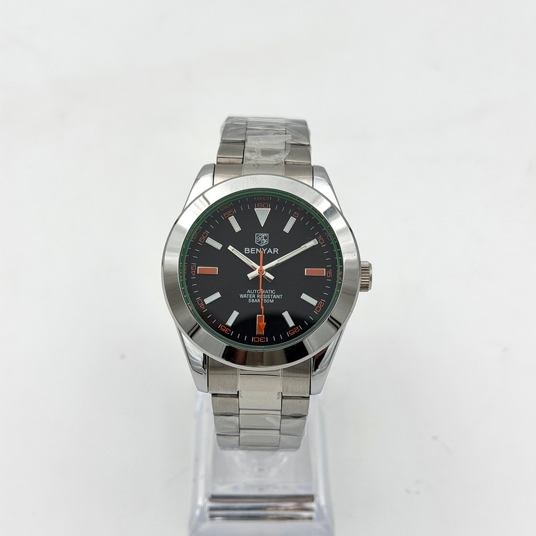 BENYAR 5176, armbandsur, automatic, stål.