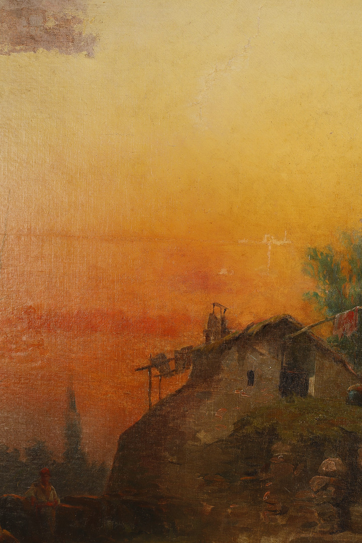 Amanecer en la masia.