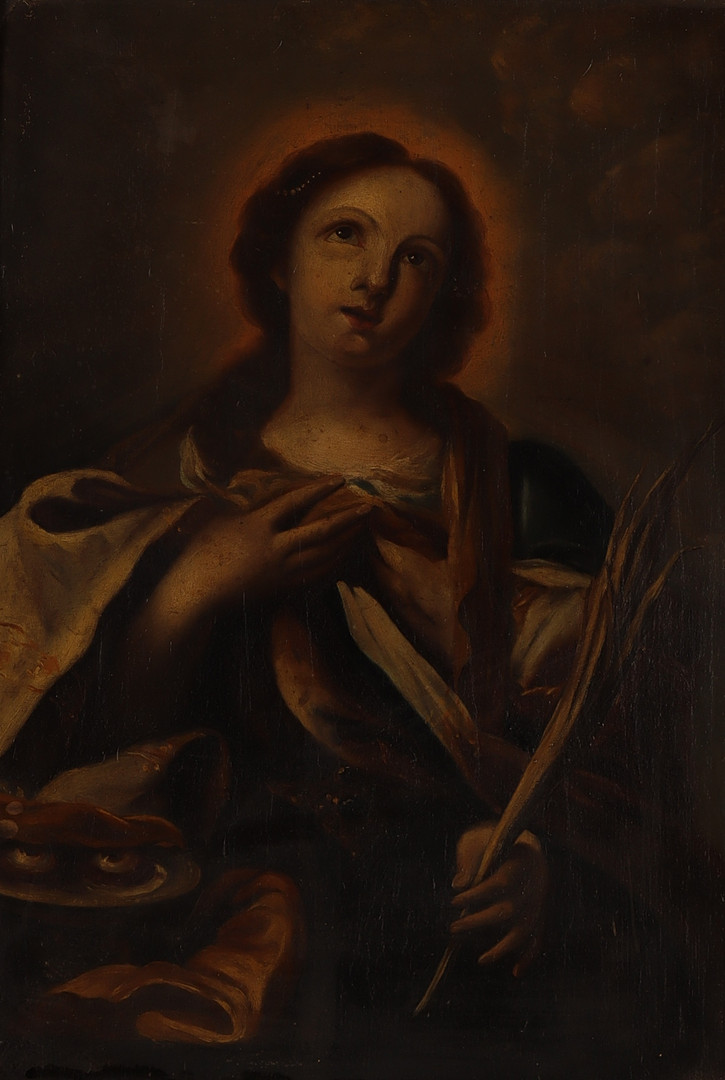 SEGÚN MODELOS ITALIANOS DEL SIGLO XVII. Santa Lucía.