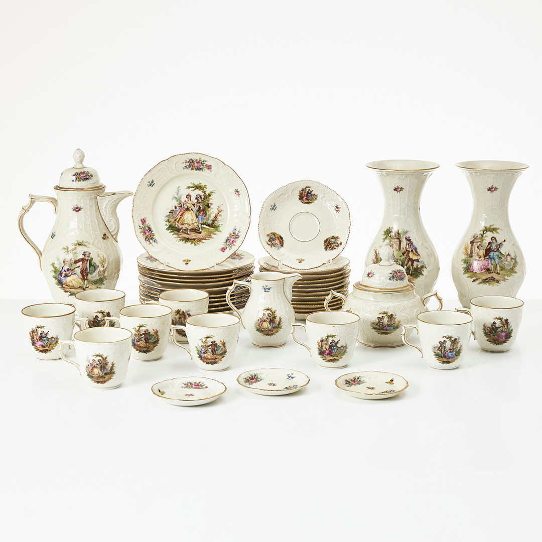 ROSENTHAL, "Sans Souci", servis, 28 dlr, Tyskland, porslin.