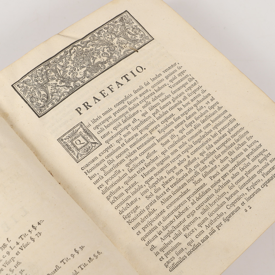 JOHANN GEORG WAGNER. "Resolutiones Pandectarum, Methodo Demonstrativa Adornatae".