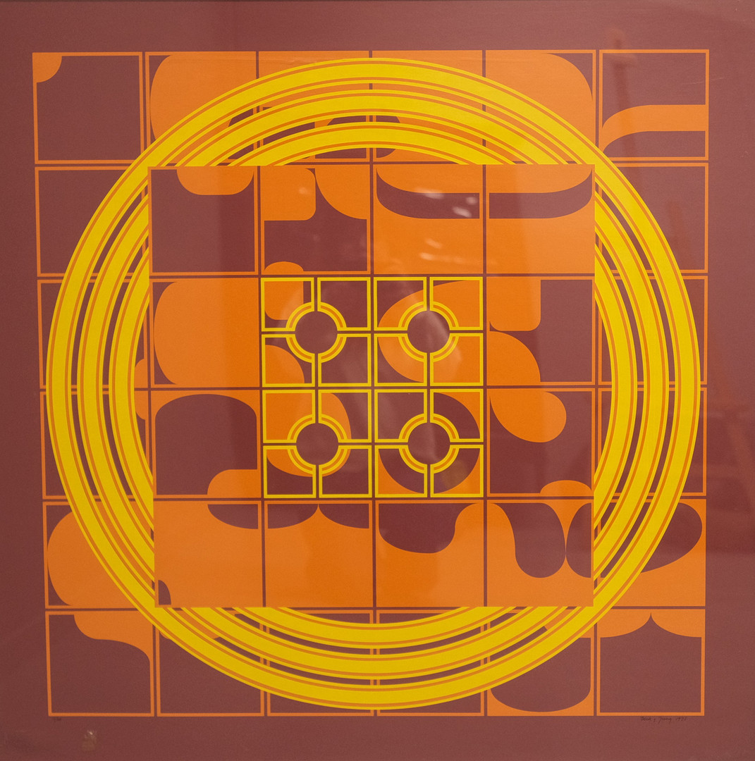 BECK & JUNG, SCREENPRINT, 1975.
